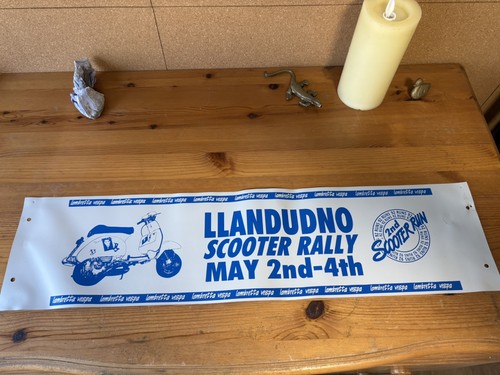 Vintage scooter rally leg - rally,