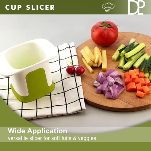 Cup slicer fruit and veg - cup,