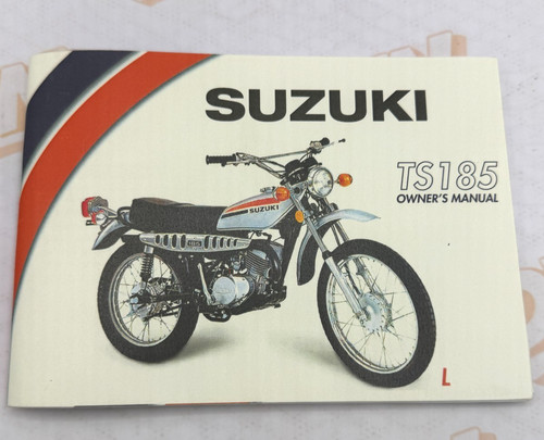 Suzuki ts185 owner manual - ts185,