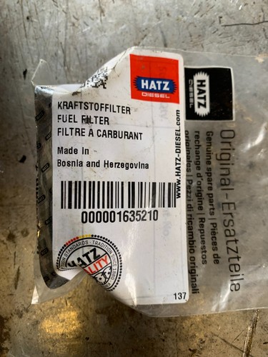 Genuine fuel filter - fuel, for