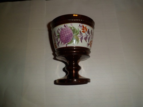 Antique pink gold lustre - pink,