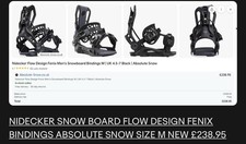 NIDECKER SNOW BOARD FLOW