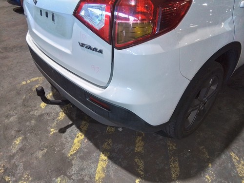 Rear bumper white suzuki - white,