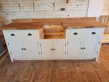     painted belfast sink unit