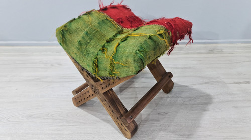 Turkish stool rustic - turkish, decor
