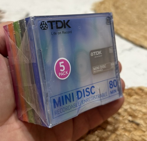 Tdk minidisc min pack - min, 5