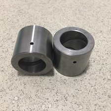  2X MINI DIGGER EXCAVATOR HARDENED STEEL GREASED BUSHES 25.4mmX38mmX35mm