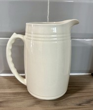 Burleigh Ware Milk Jug Cream Burgess & Leigh c1947 Antique