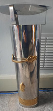Chimney cowl lined, top pipe, gypsy wagon / vardo brass detailing