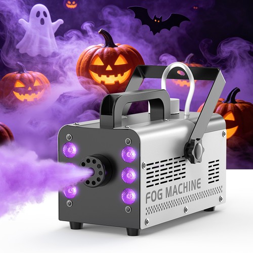 800w smoke machine rgb - smoke, fog