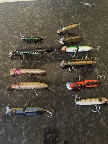 Vintage abu fishing lures - abu,