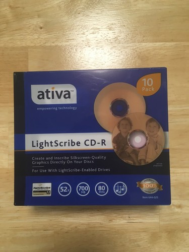 Lightscribe ativa 52x 80 - ativa,