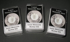 Lunar meteorite moon rock dust