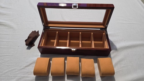 Luxury wooden watch - 5, display