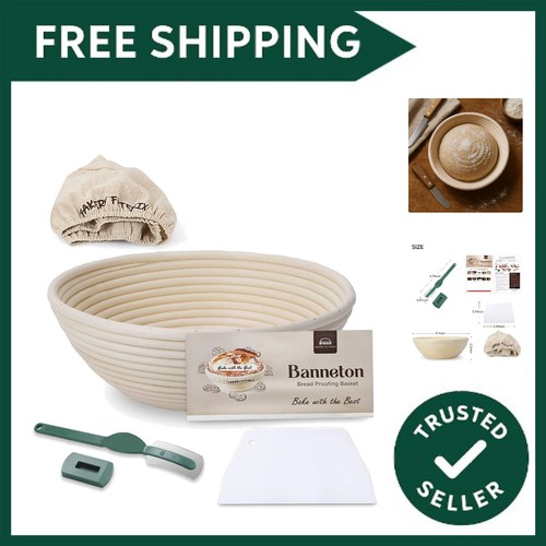 Rattan round banneton proving - round,