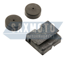 Retaining rubber gas tank set