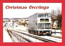 Xmas Bus Postcard - West Midlands PTE Tracline 65 - MCW Metrobus - Daniel Hill