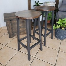 Vintage Industrial Bar Stools