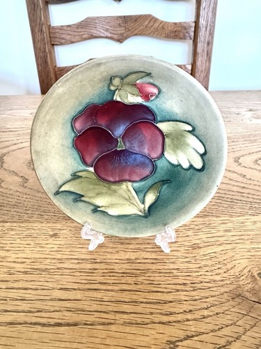 Vintage moorcroft red - vintage, pansy