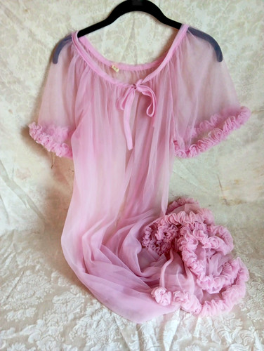 Vintage 100 nylon baby doll - vintage,