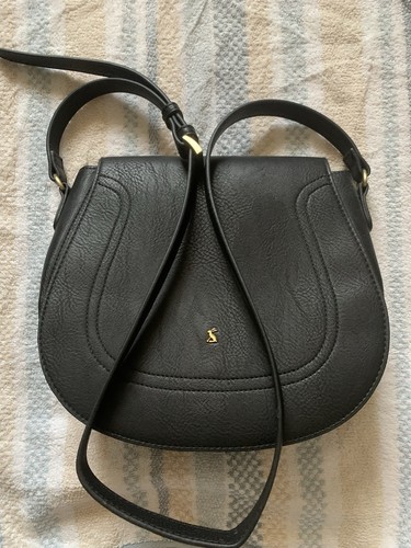 Joules black saddlebag - joules,