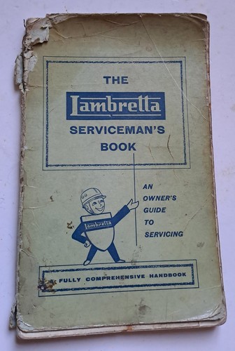 Lambretta servicemans book - book, /