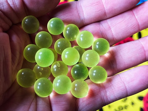 Uranium vaseline glass 12mm - uranium,