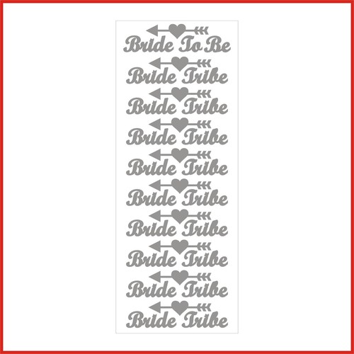 Bride tribe hen - tribe, words