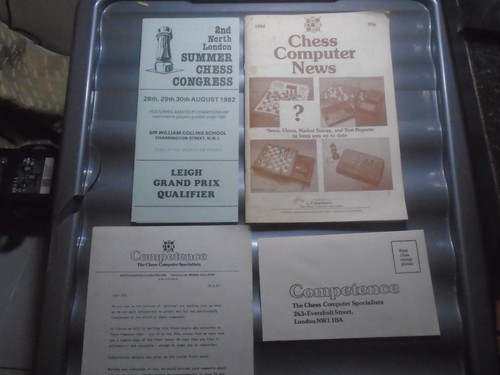 Chess computer news 1982 - computer,