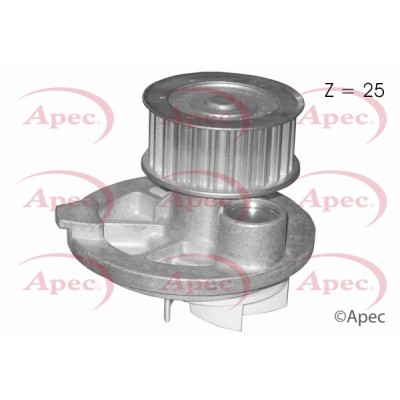 Apec water pump for vauxhall - for,