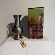 Vintage pewter vase Edles ZINN
