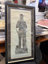 BRASS RUBBING GENERAL SIR