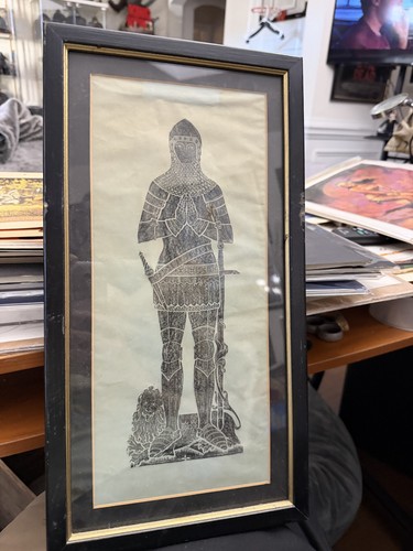Brass rubbing general sir - rubbing,