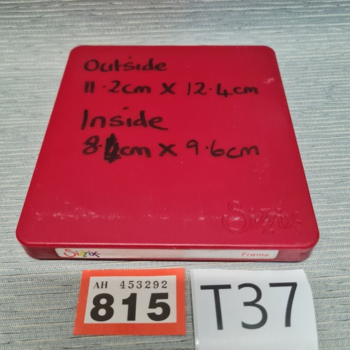 Sizzix original red die - original,