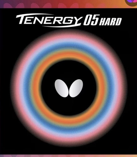 Butterfly tenergy hard red - tenergy,