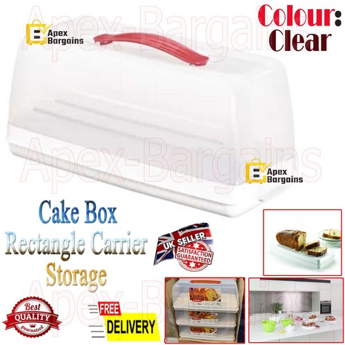 Cake box rectangle carrier - box,
