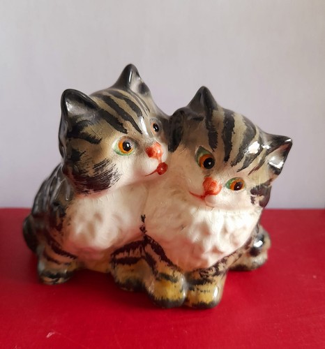 Pair beswick cats - a,