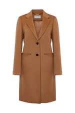 Hobbs Tilda Wool Coat Camel Beige | Size UK 12 | Workwear | Excellent Condition