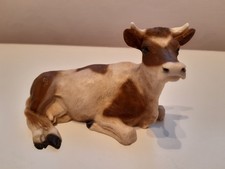 Castagna Brown and White Cow with box