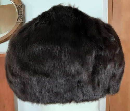 Vintage 1950s 60s dark brown - 1950s/60s,