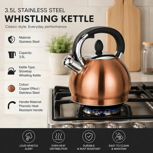 New copper stainless - new, 3.5l