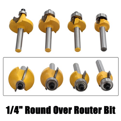 4pcs round over - round, bits