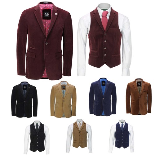 Mens soft corduroy - corduroy, coat