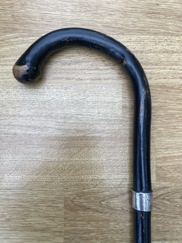 Vintage ebonised walking - ebonised,