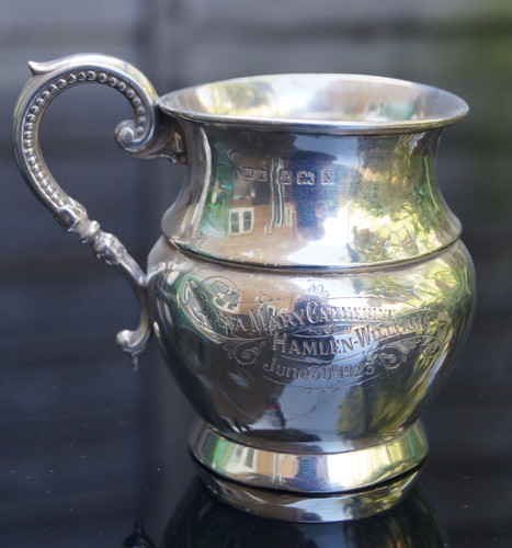 George sterling silver - v,