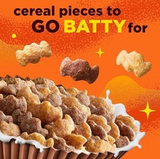 NEW Reese's Puffs Bats, Halloween Chocolatey Peanut Butter Cereal 11.5oz