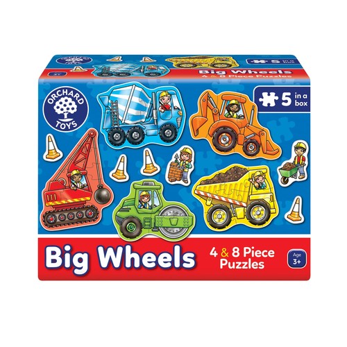Orchard toys big wheels - orchard,