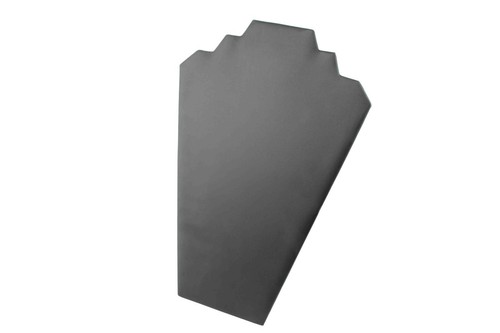Black leatherette jewellery - black,