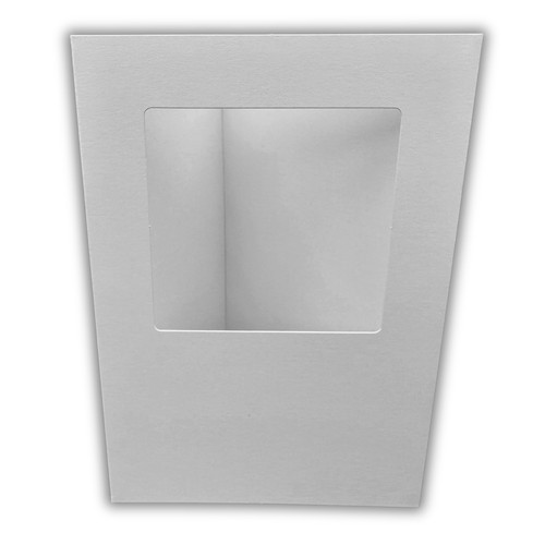 Tri fold rounded top - a6, tri-fold