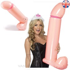 VDL Giant Inflatable 3FT 90cm Blow Up Willy Penis Dick Hen Stag Night Novelty